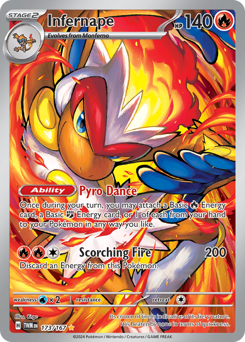 Infernape card art