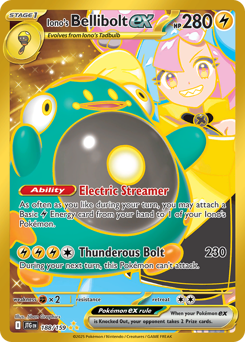 Iono's Bellibolt ex card art