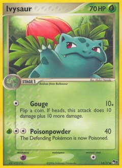 Ivysaur card art