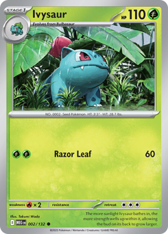 Ivysaur card art