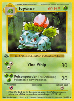 Ivysaur card art