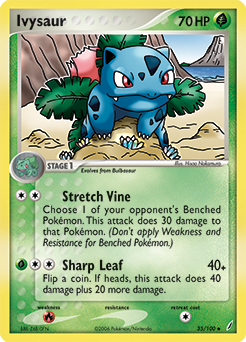 Ivysaur card art