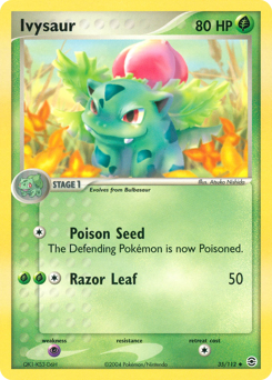 Ivysaur card art