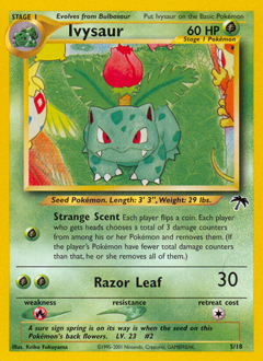 Ivysaur card art