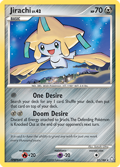 Jirachi card art