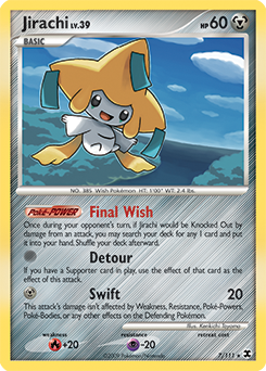 Jirachi card art