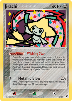 Jirachi card art