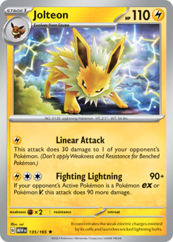 Jolteon card art
