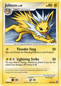 Jolteon card art