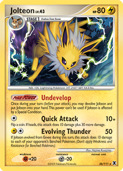 Jolteon card art