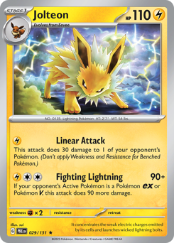 Jolteon card art