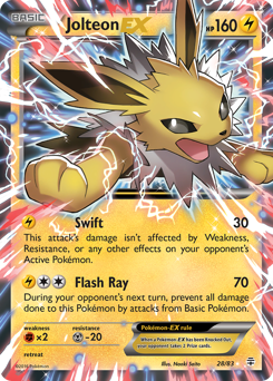 Jolteon-EX card art