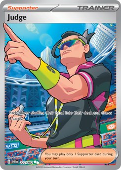 Judge card art