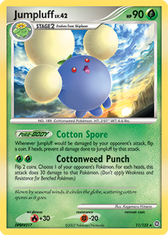 Jumpluff card art