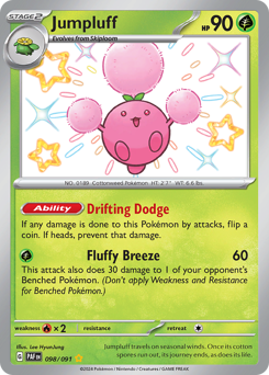 Jumpluff card art