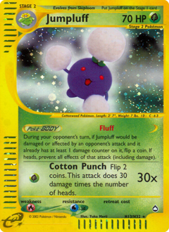 Jumpluff card art