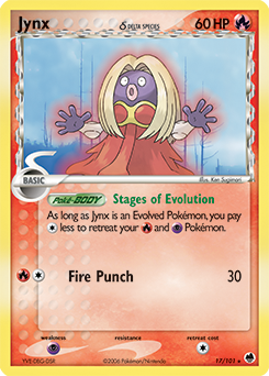 Jynx δ card art