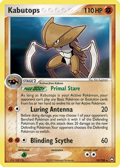 Kabutops card art