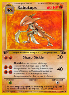 Kabutops card art