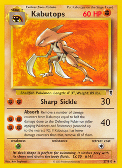 Kabutops card art