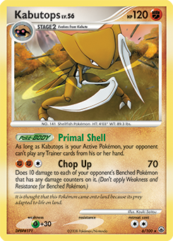 Kabutops card art