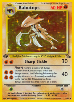 Kabutops card art