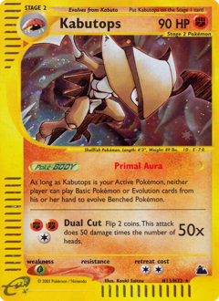 Kabutops card art