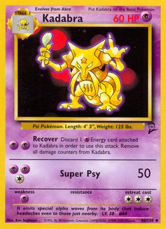 Kadabra card art