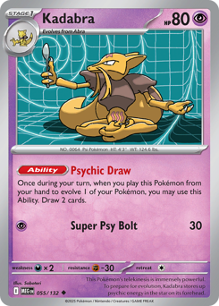 Kadabra card art