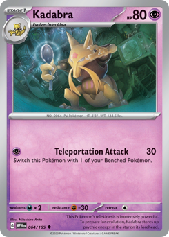 Kadabra card art