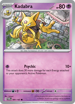 Kadabra card art