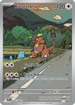 Kangaskhan card art