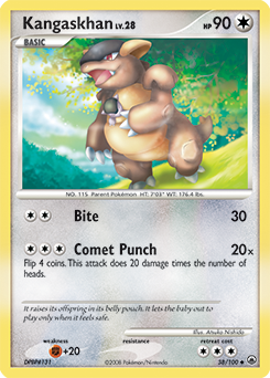 Kangaskhan card art