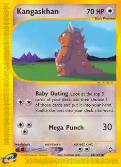 Kangaskhan card art