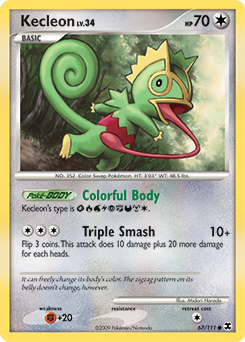 Kecleon card art