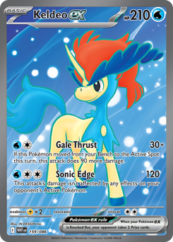 Keldeo ex card art