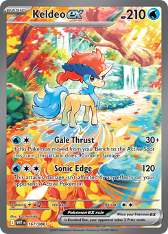 Keldeo ex card art