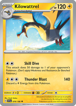 Kilowattrel card art