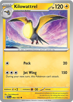 Kilowattrel card art