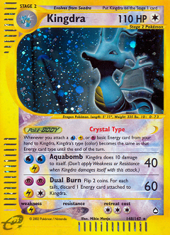Kingdra card art