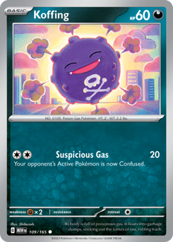 Koffing card art
