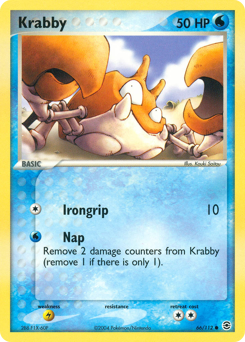 Krabby card art