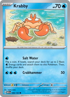 Krabby card art