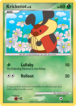 Kricketot card art