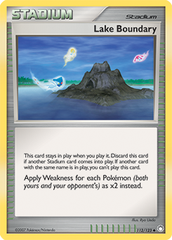 Lake Boundary card art