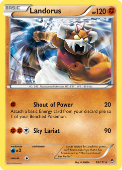 Landorus card art