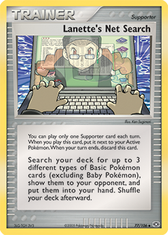 Lanette's Net Search card art