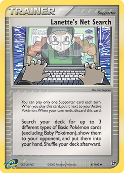 Lanette's Net Search card art