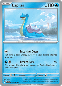 Lapras card art