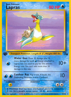 Lapras card art